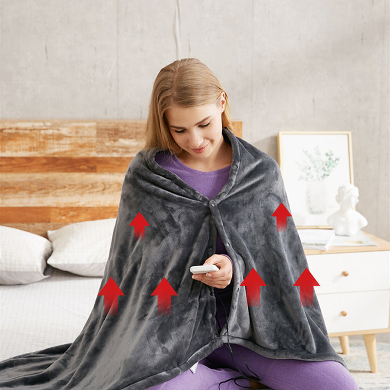 Winter Throw Blanket ⛄ Usb Heated Warm Shawl Plush Throw Over Blanket