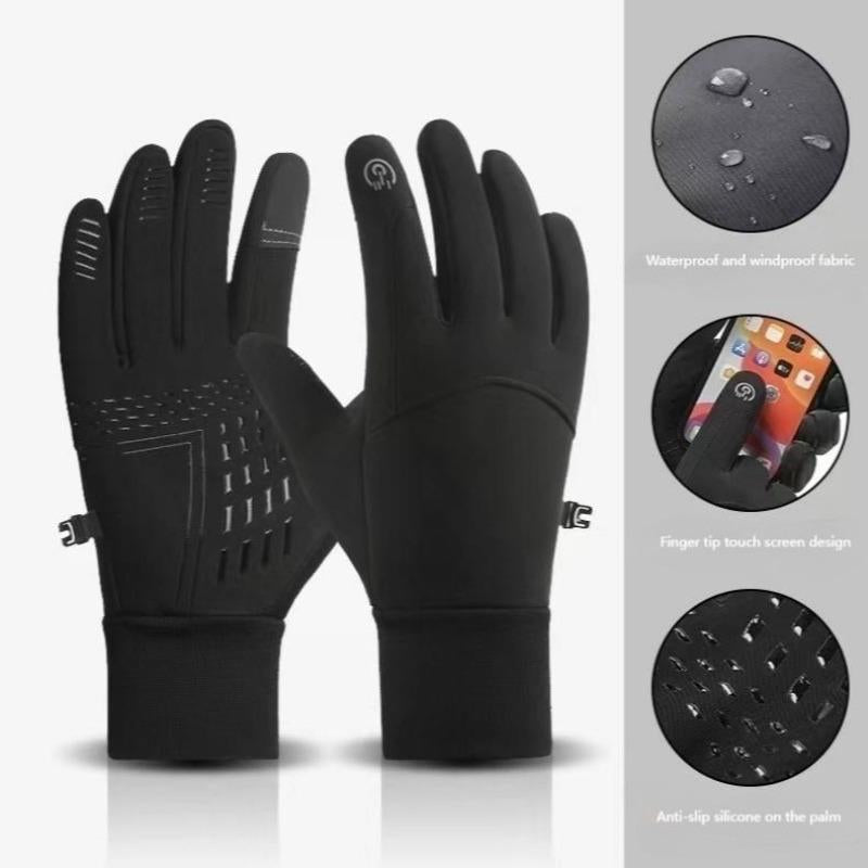 USB Electric Heated Gloves,โโ๐งค๐ 1 Set Waterproof Touch Screen Insulated Arthritis Hand Warmer