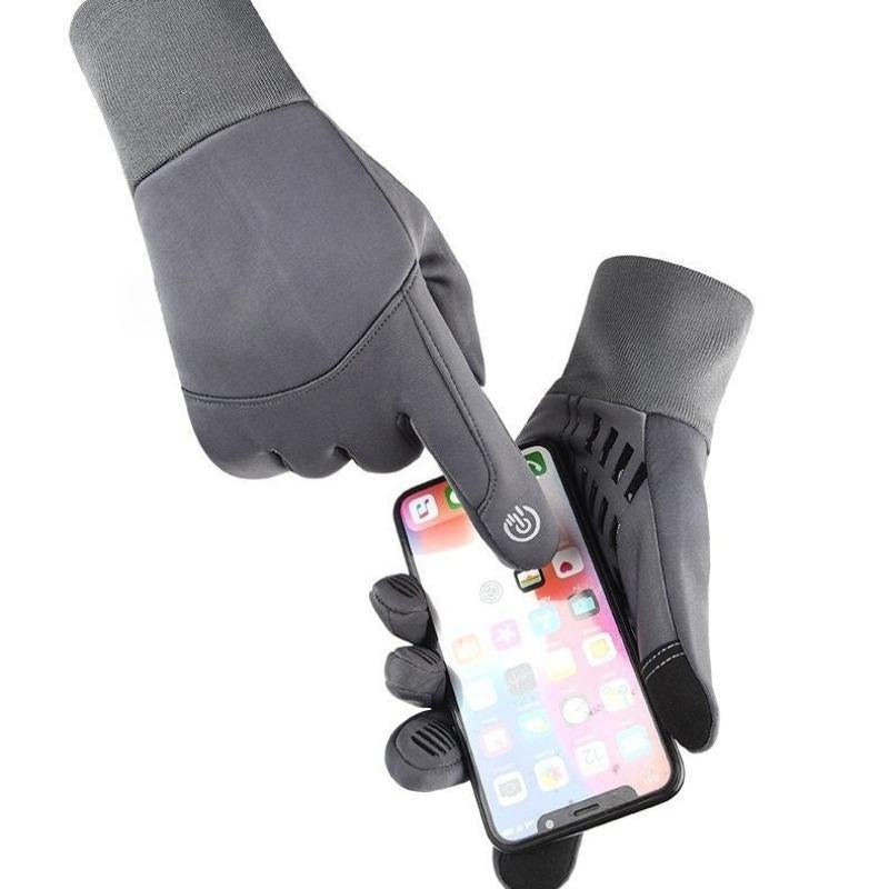 USB Electric Heated Gloves,โโ๐งค๐ 1 Set Waterproof Touch Screen Insulated Arthritis Hand Warmer